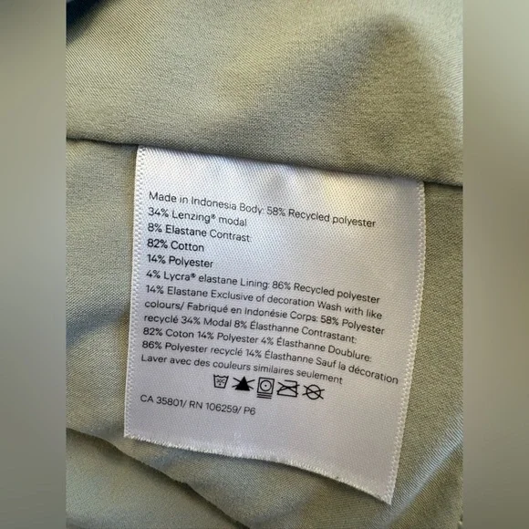 Lululemon Soft Oversized Zip Hoodie in Green Fern Size XL/XXL - Picture 9 of 13